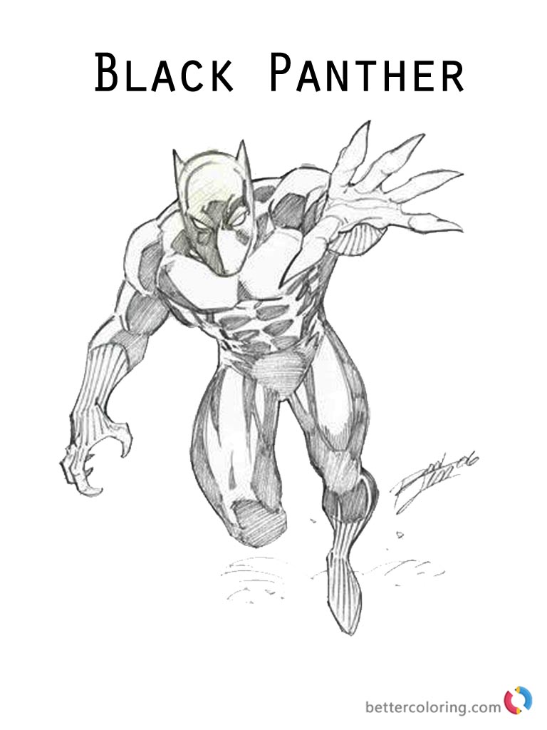 marvel-black-panther-coloring-page-pencil-drawing-free-printable-coloring-pages