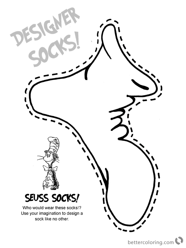 Fox In Socks Printable Template Printable Word Searches