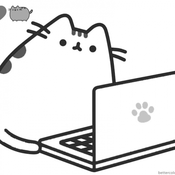 Pusheen Coloring Pages Lovely Dinosaur Free Printable Coloring Pages