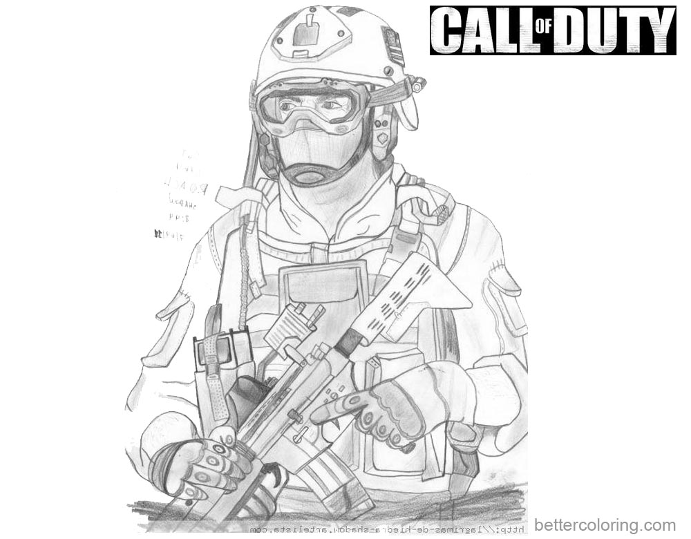 Call Of Duty Coloring Pages Free Printable Coloring P Vrogue Co
