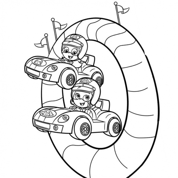 Bubble Guppies Coloring Pages Gil And Deema Free Printable Coloring Pages