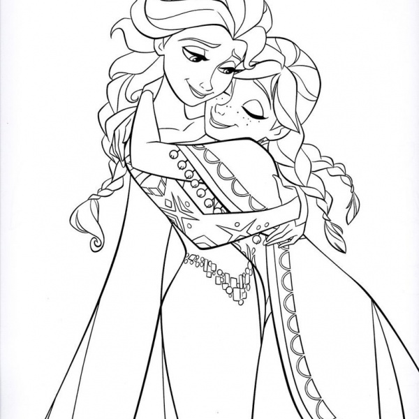 Halloween Frozen Characters Coloring Pages Free Printable Coloring Pages