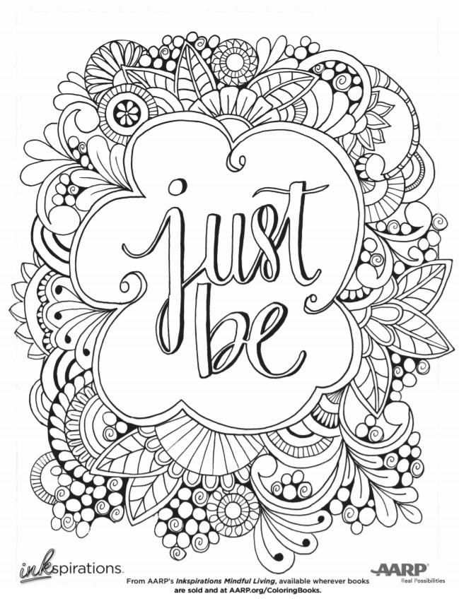 15 Printable Mindfulness Coloring Pages To Help You Be More Present