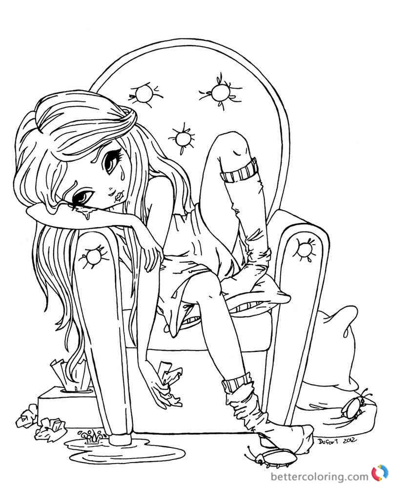 Printable For Girls Lisa Frank Coloring Pages Kids 5