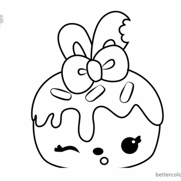 Num Noms Coloring Pages Free Nilla Swirl - Free Printable Coloring Pages