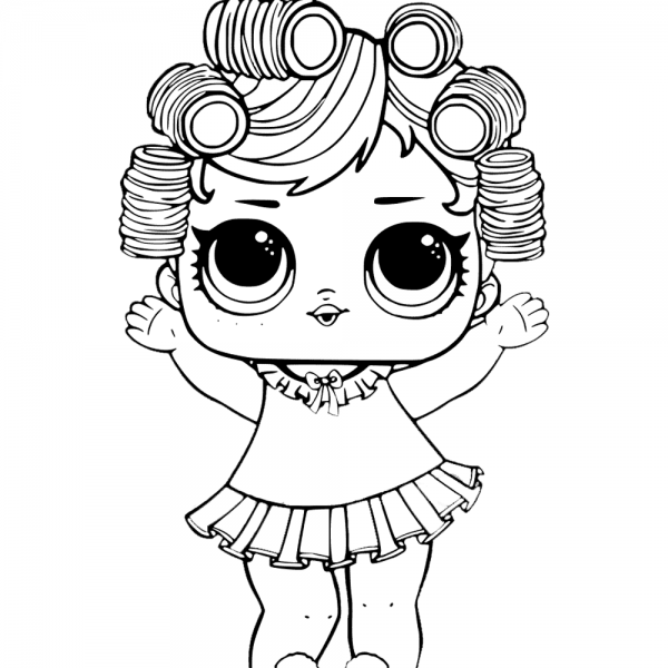 treasure from lol surprise doll coloring pages free printable