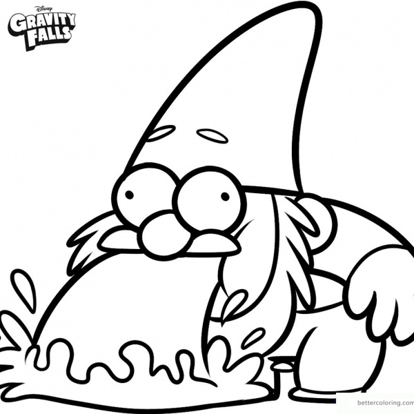 Gravity falls coloring pages Mabel Dipper and Cat - Free Printable ...