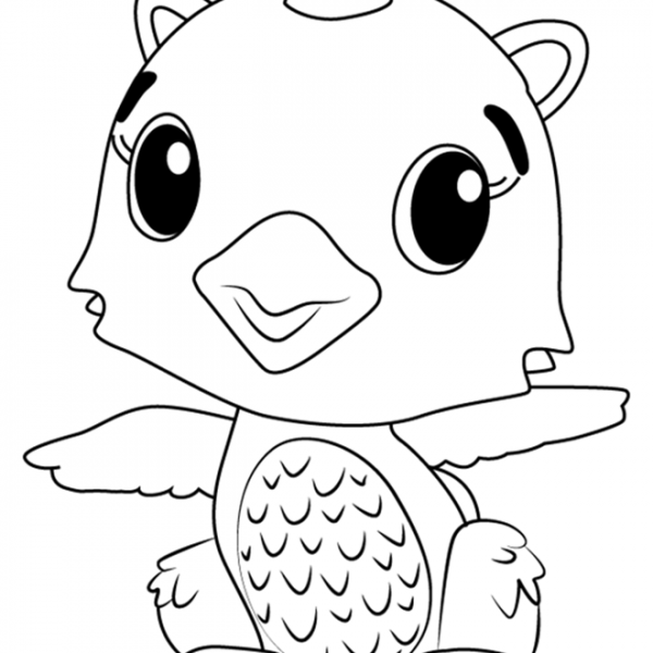 Elefly from Hatchimals Coloring Pages - Free Printable Coloring Pages