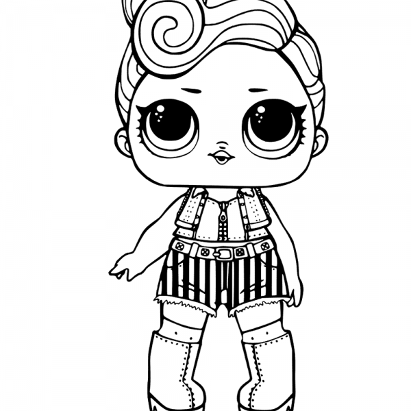 Lol Surprise Coloring Pages Series 2 Sugar Queen - Free Printable 