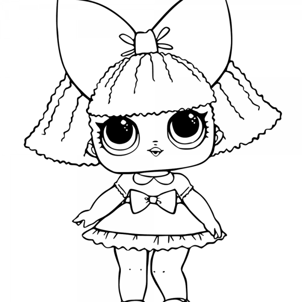  Treasure  from LOL  Surprise Doll  Coloring  Pages  Free 