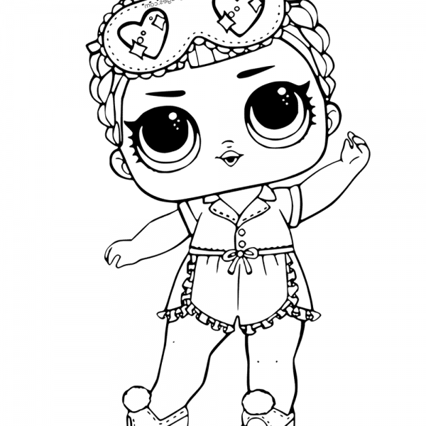  Treasure  from LOL  Surprise Doll  Coloring  Pages  Free 