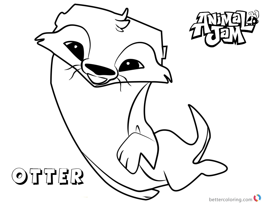 Animal Jam Coloring Pages