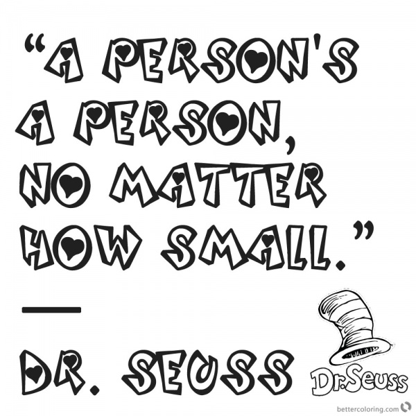 Dr Seuss Coloring Pages - Free Printable Coloring Pages