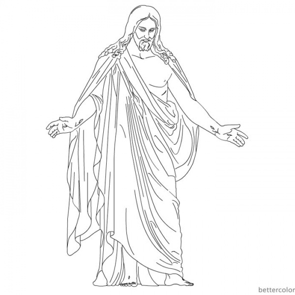 He has Risen Coloring Pages Empty Tomb - Free Printable Coloring Pages