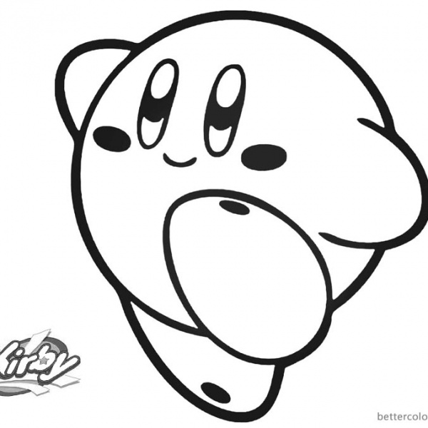 Kirby Coloring Pages Concept Art Kood Waddle Dee Abilities - Free ...