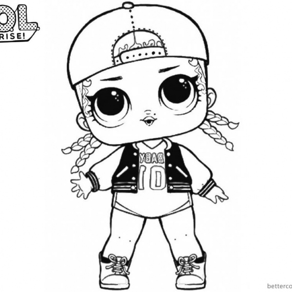 Cute LOL Coloring Pages - Free Printable Coloring Pages