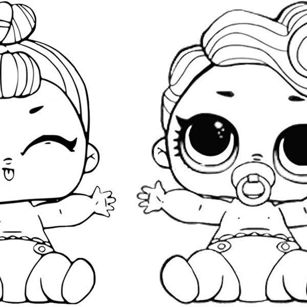 LOL Coloring Pages Fancy Baby - Free Printable Coloring Pages