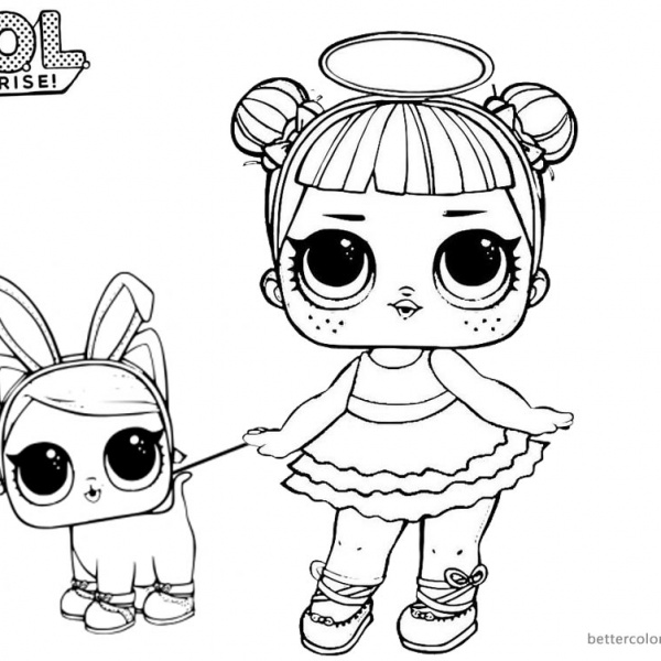 Cute LOL Coloring Pages - Free Printable Coloring Pages