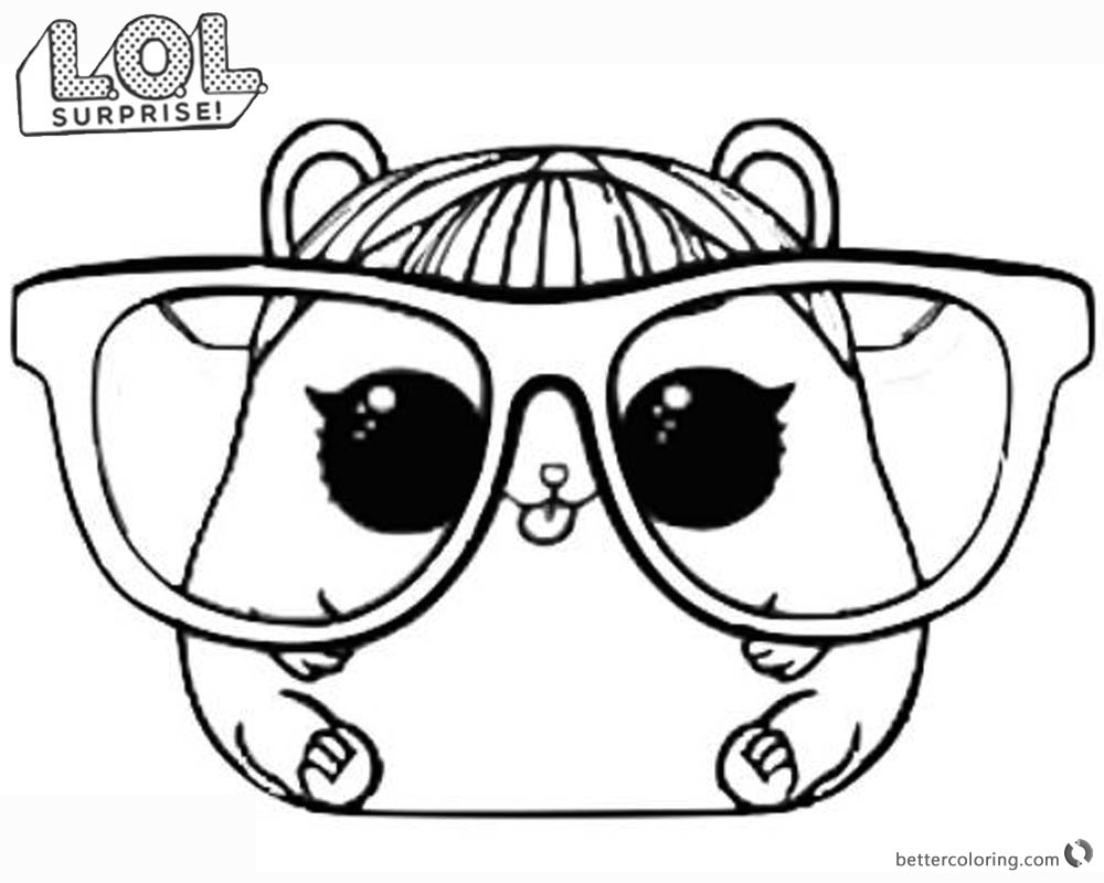 Lol Surprise Doll Coloring Pages Series 3 Cherry Ham Free Printable