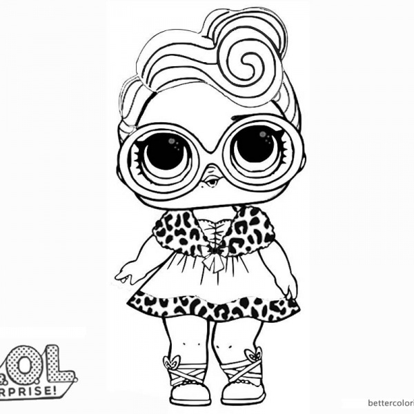 Treasure from LOL Surprise Doll Coloring Pages - Free Printable ...