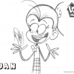 Loud House Coloring Pages Cool Luan