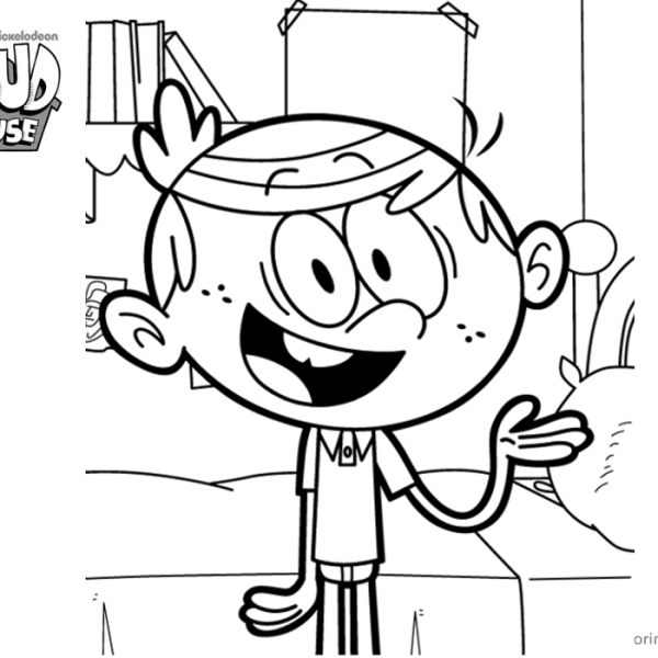 The Loud House Coloring Pages - Free Printable Coloring Pages
