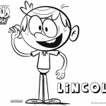 Loud House Coloring Pages Lincoln Loud by brandan97