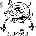 Loud House Coloring Pages Lincoln art by cdup999