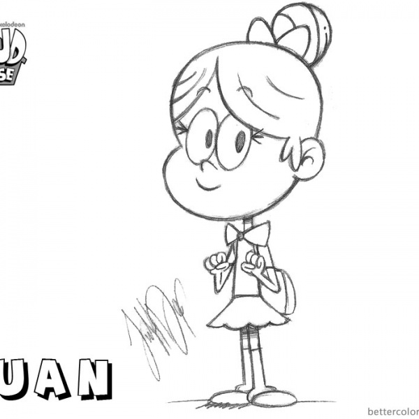 The Loud House Coloring Pages - Free Printable Coloring Pages