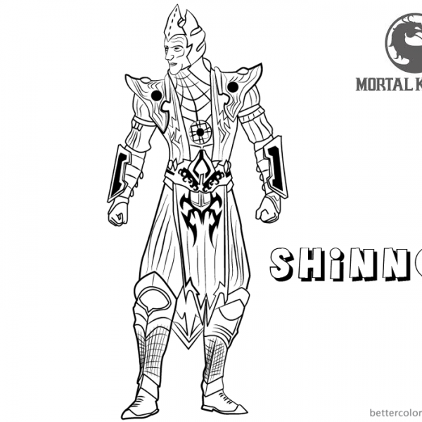 Mortal Kombat Coloring Pages Kitana - Free Printable Coloring Pages