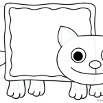 Nyan Cat Coloring Pages How to Draw Nyan Cat