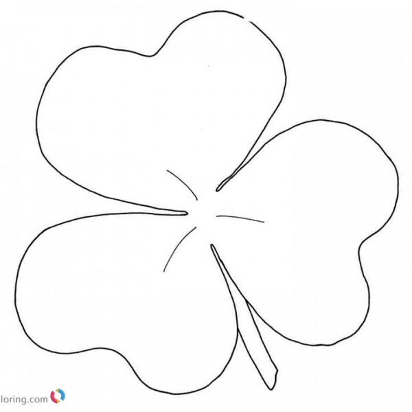 Shamrock Coloring Pages Fancy Doodles - Free Printable Coloring Pages