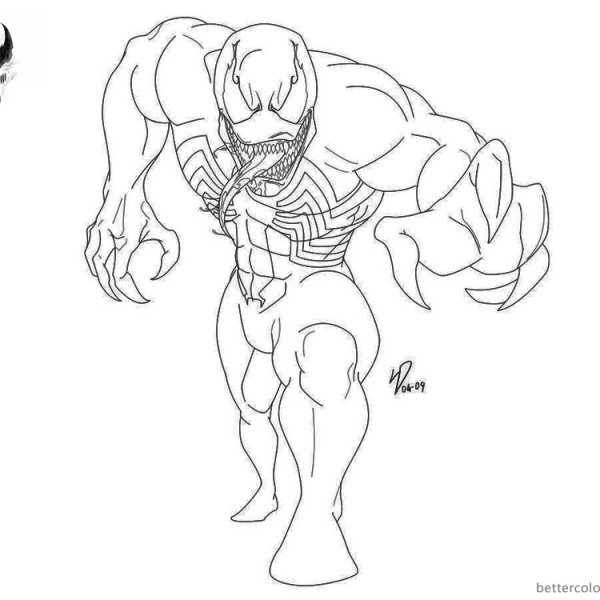 venom coloring pages lego venom spider marvel heroes free printable