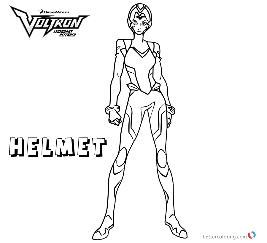 Anime Coloring Pages Voltron