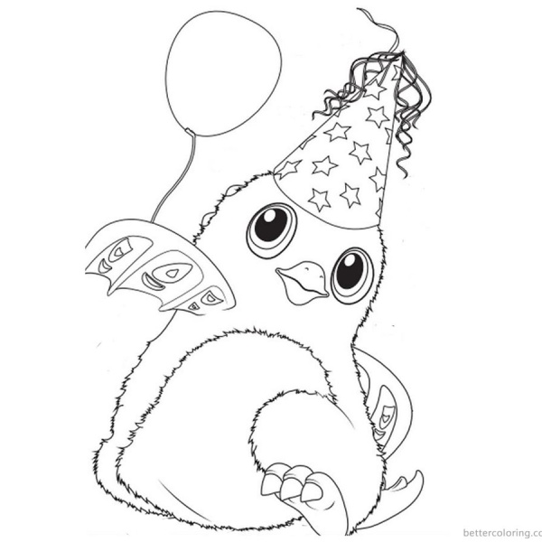 Elefly from Hatchimals Coloring Pages - Free Printable Coloring Pages