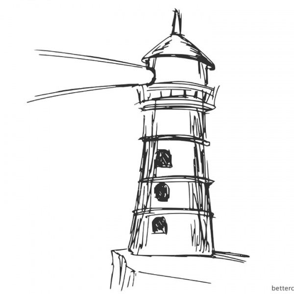 Lighthouse Coloring Pages - Free Printable Coloring Pages