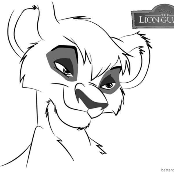 Lion Guard Coloring Pages Ushari - Free Printable Coloring Pages