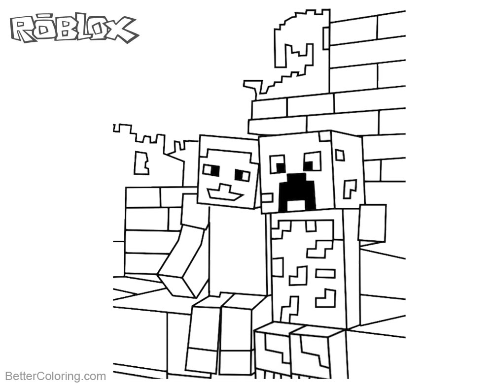 Minecraft Coloring Pages Free Printable Coloring Pages