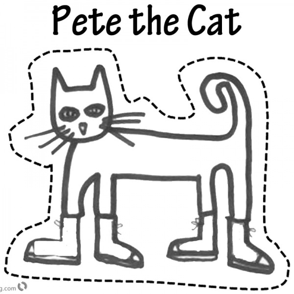 Pete the Cat Coloring Pages Pete Needs Help - Free Printable Coloring Pages