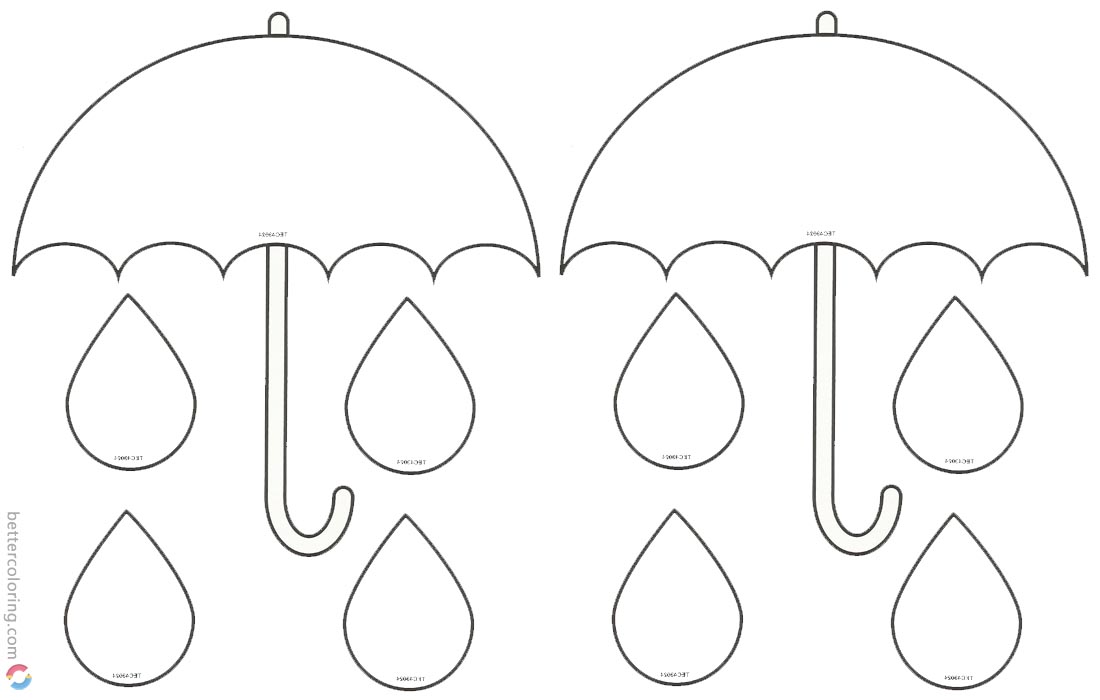 raindrop template