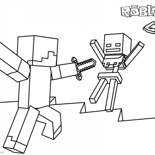 Roblox Coloring Pages Funny MEME - Free Printable Coloring Pages