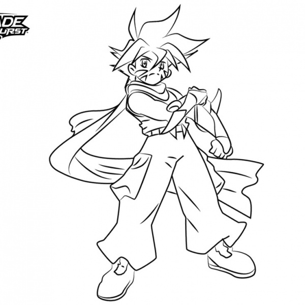 Download Beyblade Burst Coloring Pages - Free Printable Coloring Pages