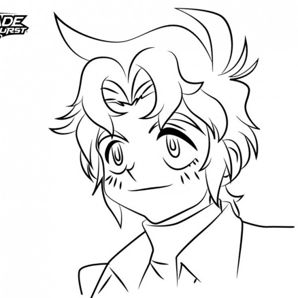 Beyblade Burst Coloring Pages - Free Printable Coloring Pages