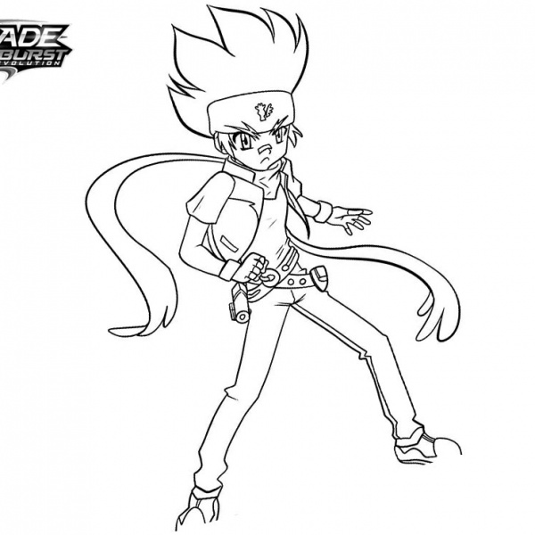 Beyblade Burst Coloring Pages - Free Printable Coloring Pages