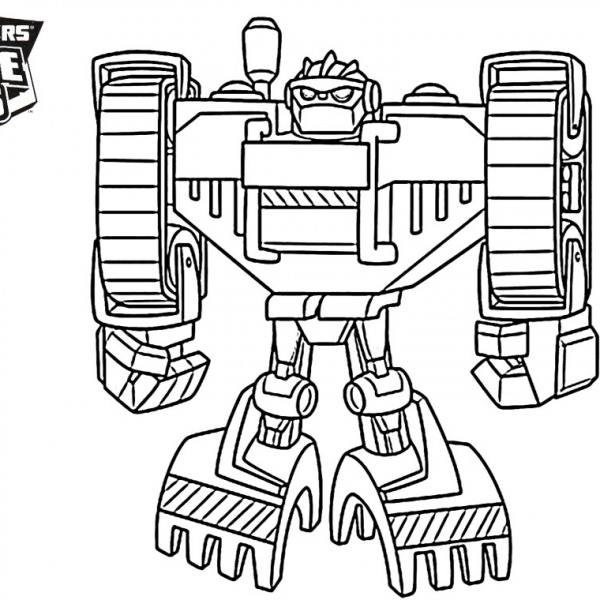 Heatwave from Transformers Rescue Bots Coloring Pages The Fire Bot ...