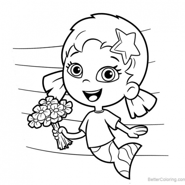 Bubble Guppies Coloring Pages Deema - Free Printable Coloring Pages