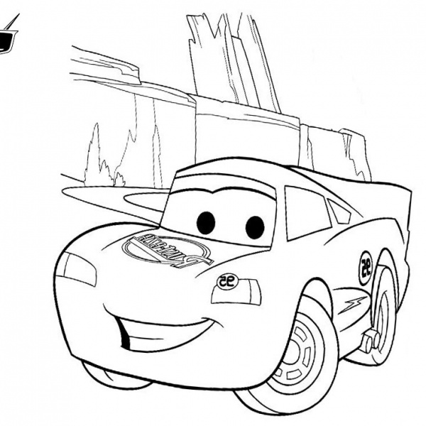 Cars Pixar Coloring Pages Doc Hudson Line Drawing - Free Printable ...