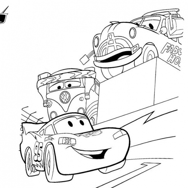 Cars Pixar Coloring Pages - Free Printable Coloring Pages