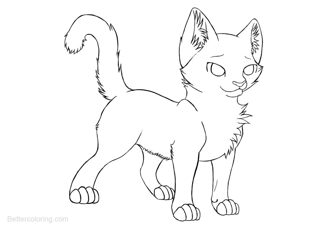 Chibi Warrior Cats Coloring Pages - Free Printable Coloring Pages