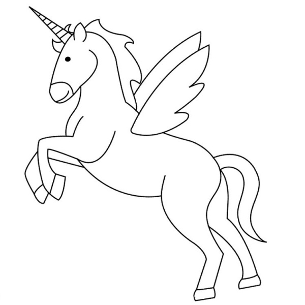 unicorn coloring pages printable free png